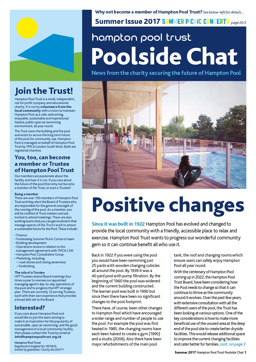 Poolside Chat Newsletter Summer 2017