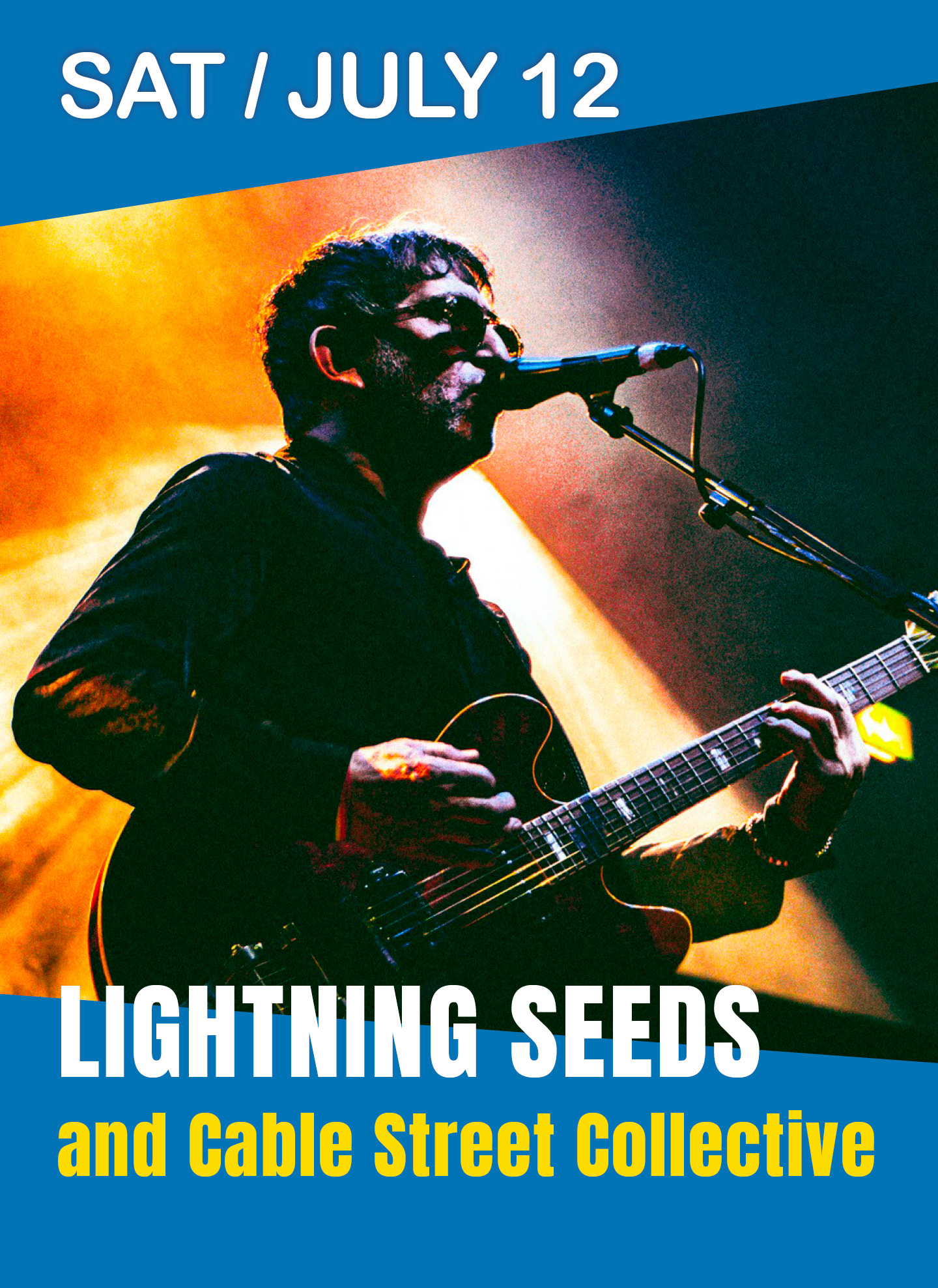 LIGHTNING SEEDS and Cable Street Collective, Saturday 12 July 2025