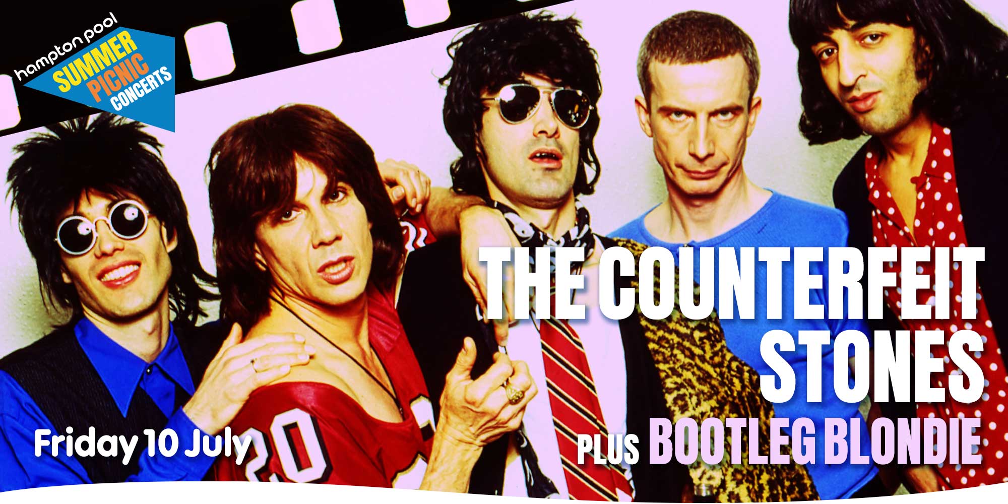 Counterfeit Stones plus Bootleg Blondie, Friday 10 July 2026