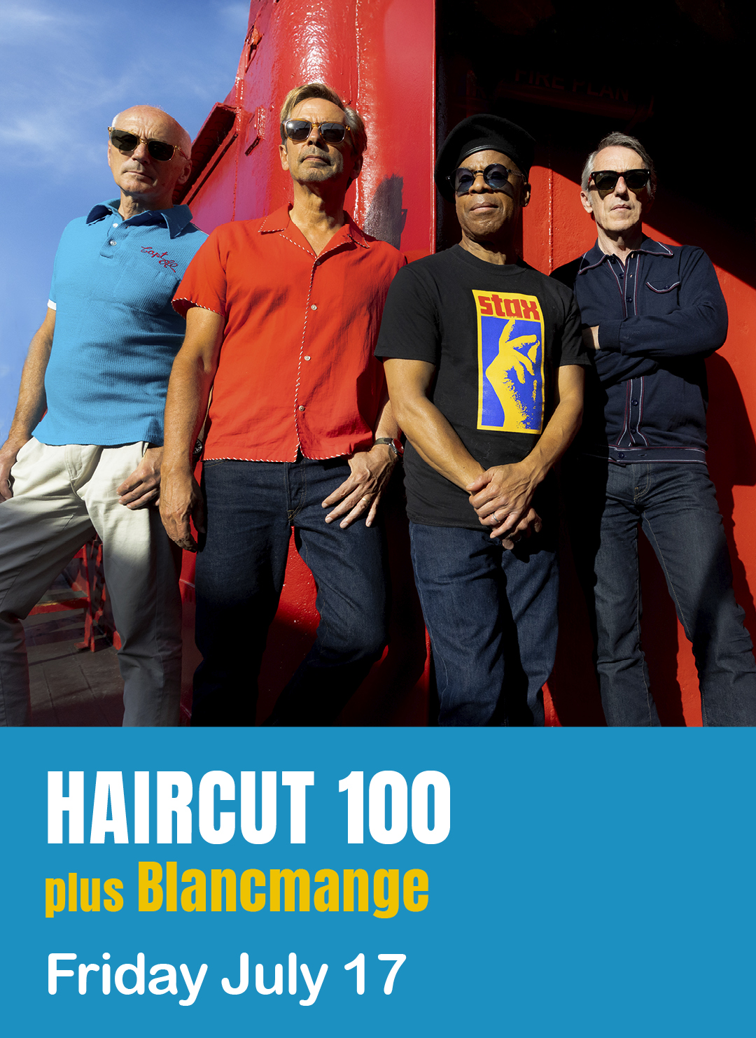 Haircut 100 plus Blancmange, Friday 19 July 2025