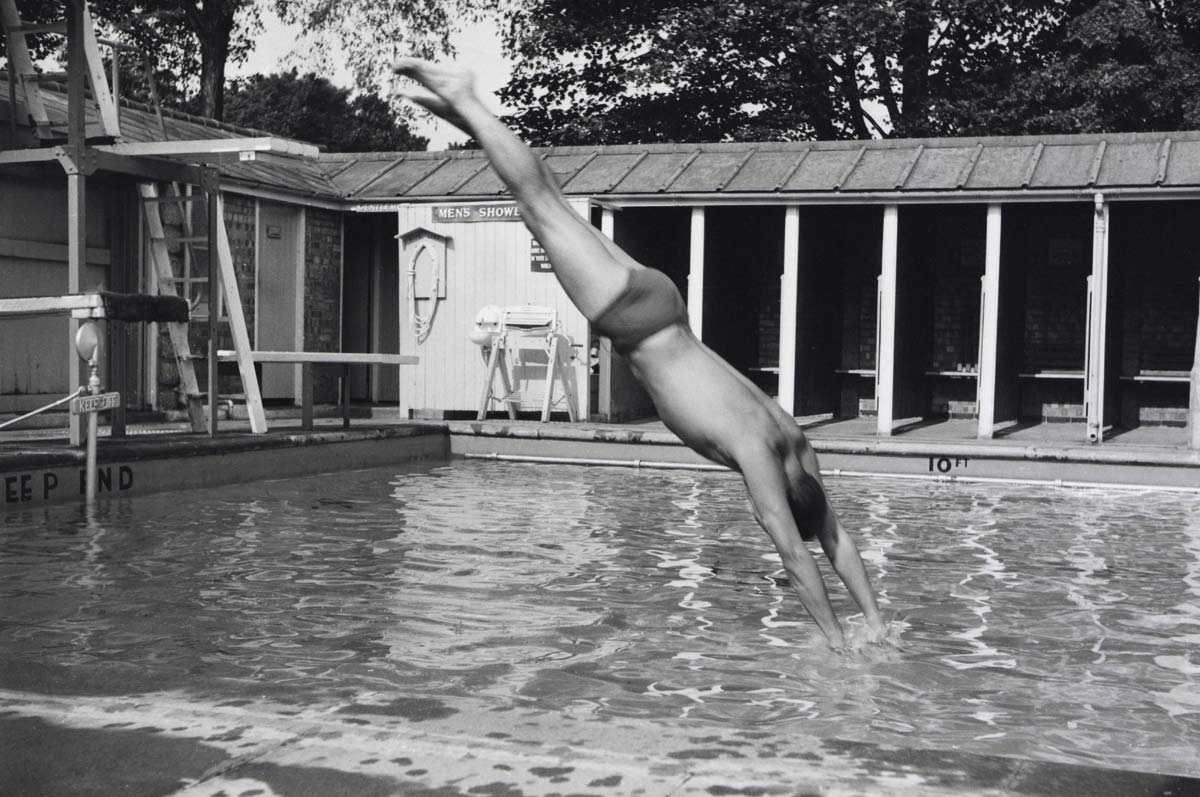 The pool in the 1950s